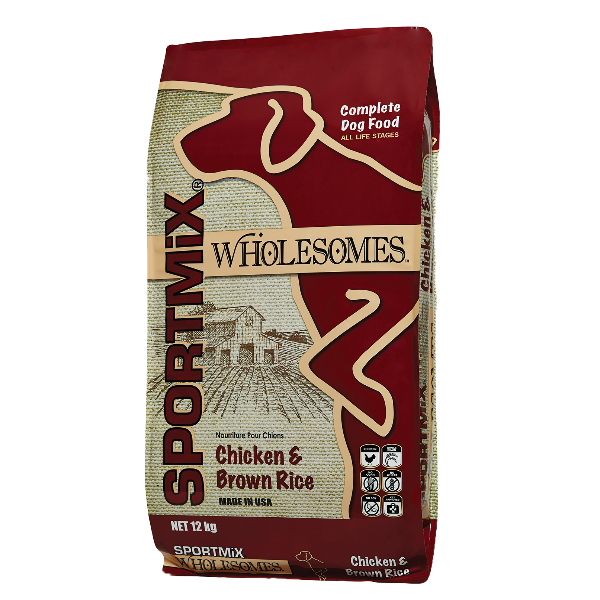 Sportmix Wholesomes Pollo y Arroz Integral - Para Perros