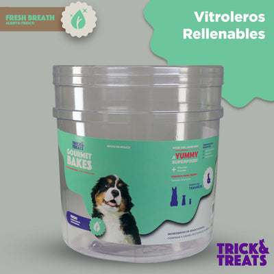 BOTE INDIVIDUAL: FRESH! - ALIENTO FRESCO - CON ESPIRULINA (HUESO MEDIANO) - TRICK & TREATS