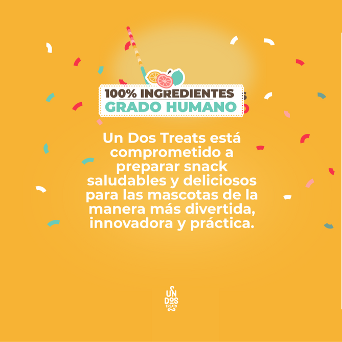 UN DOS TREATS - GOURMET BITES GALLETAS HORNEADAS - PATO Y CEREZA 5.5 OZ