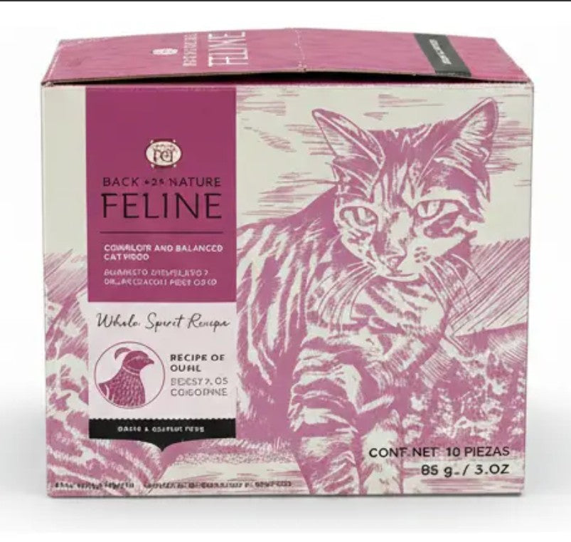 Back 2 Nature Pouch Feline 100 GR (sobre) -GrandPET