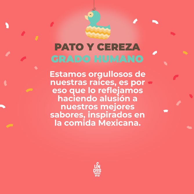 UN DOS TREATS - GOURMET BITES GALLETAS HORNEADAS - PATO Y CEREZA 5.5 OZ