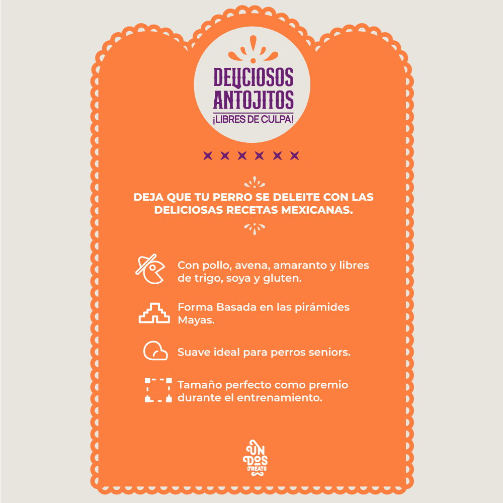 UN DOS TREATS - GUILT FREE ANTOJITOS SALUDABLES - ENCHILADA 5.5 OZ