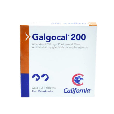 GALGOCAL 200 2 TABLETAS - CALIFORNIA