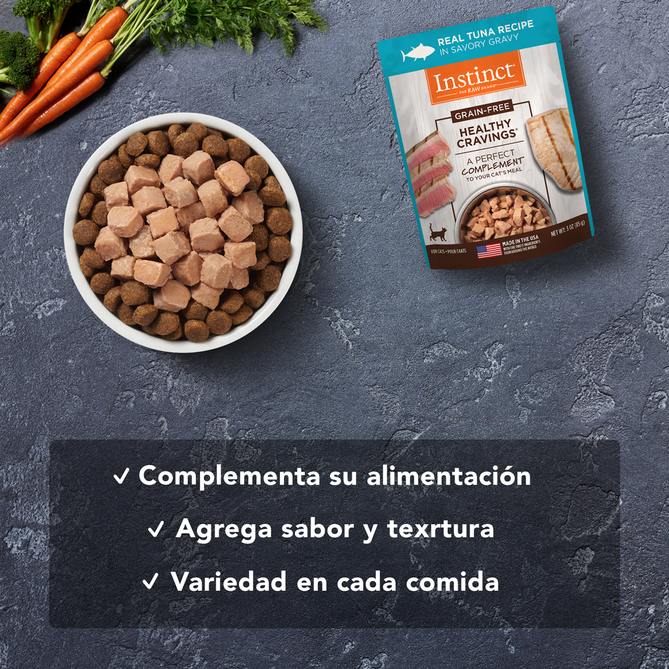 HEALTHY CRAVINGS DE ATÚN DE 3 OZ (GATOS)