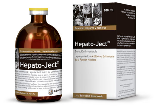 HEPATO-JECT INYECTABLE - AGROVET