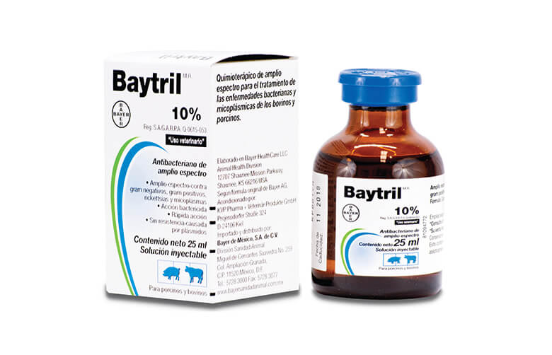 BAYTRIL SOLUCION 10% - BAYER