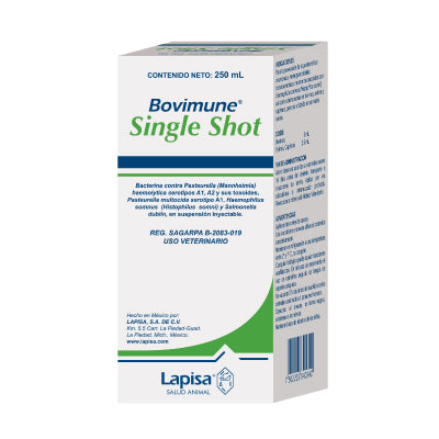 BOVIMUNE SINGLE SHOT 10 DS 50 ML