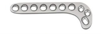 Placa de compresión femoral distal