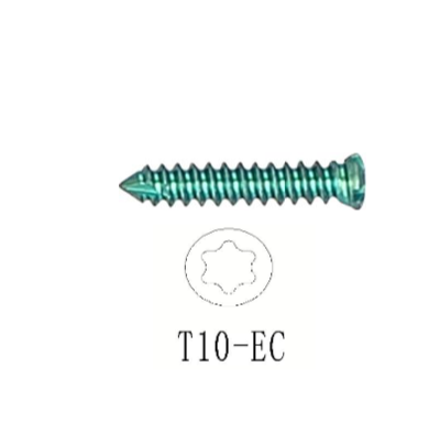 Tornillo 3.2mm veterinario de bloqueo para placa de titanio -Toolmed Medical Instrument