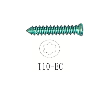 Tornillo 4.0mm veterinario de bloqueo para placa de titanio -Toolmed Medical Instrument