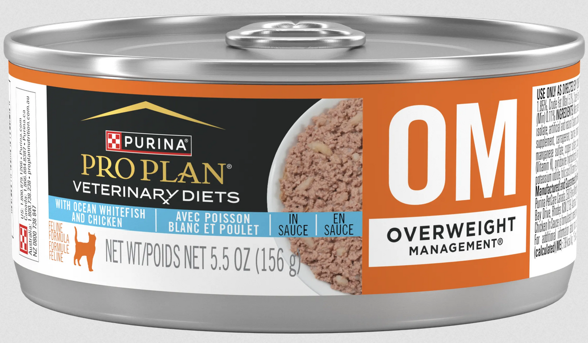 Lata OM Feline Overweight Management 156g -PPVD