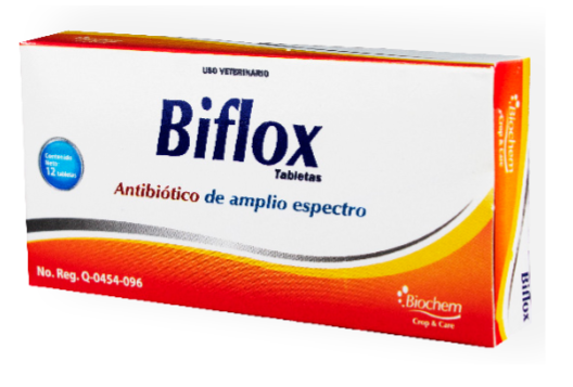 Biflox 12 tabs (Marbofloxacina) -Biochem