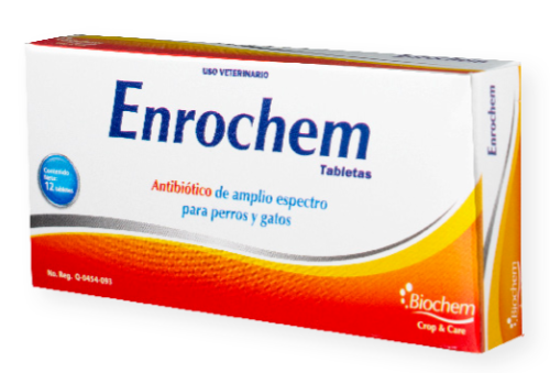 Enrochem 12 tabs (Enrofloxacina) -Biochem