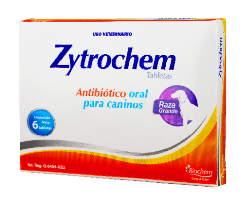Zytrochem 6 tabs (Azitromicina) -Biochem
