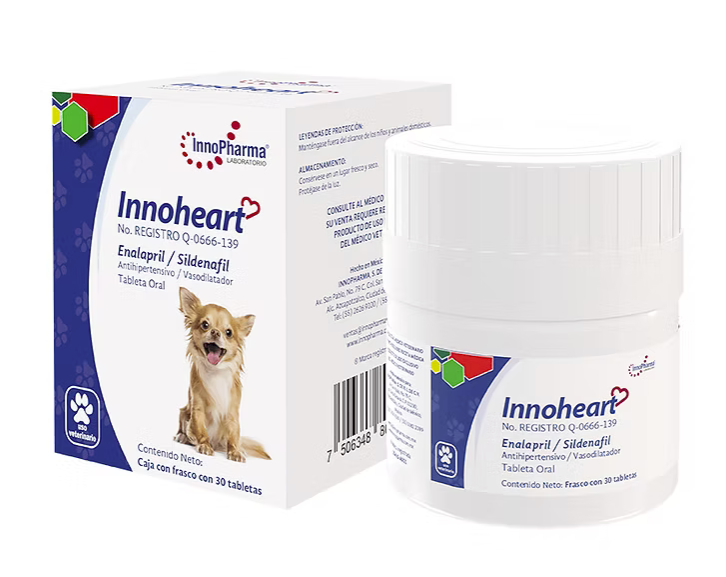 Innoheart 30 tabletas (Enalapril | Sildenafil) -INNOPHARMA