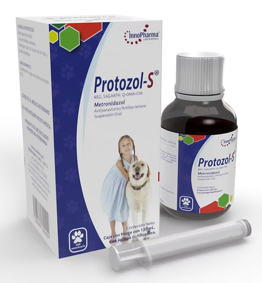 Protozol-S 120 mL. (Metronidazol) -INNOPHARMA