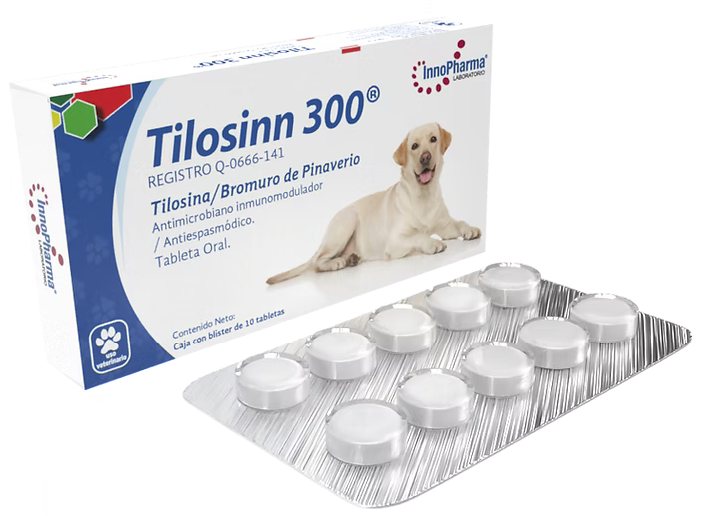 Tilosinn tabletas (Tilosina | Bromuro de Pinaverio) -INNOPHARMA