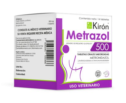 Metrazol Tabletas (Metronidazol) -Kiron