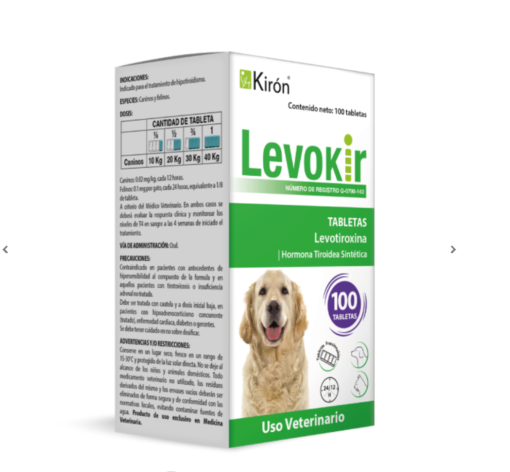 Levokir Tabletas (Levotiroxina) -Kirón