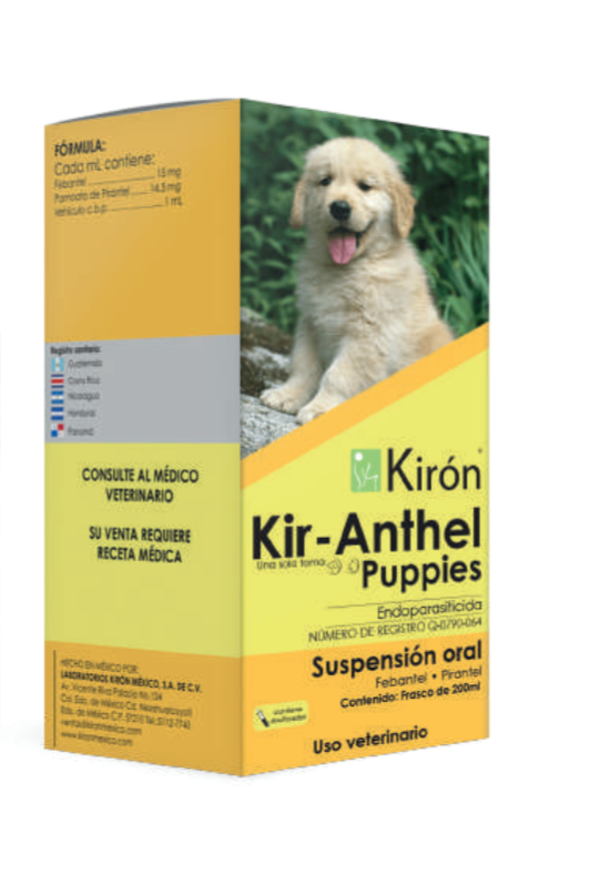 Kir-Anthel Puppies SO (Febantel + Pirantel) -Kirón