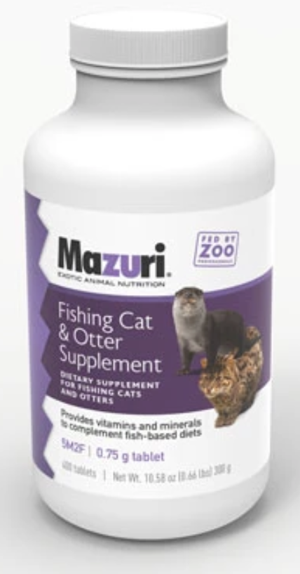 Fishing Cat and Otter Supplement 400 tabletas -MAZURI