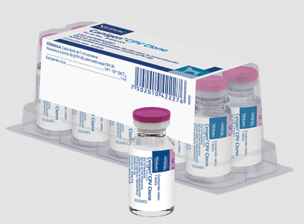 CANIGEN CPV. CLONE (PARVOVIRUS CANINO CEPA CPV39) -VIRBAC
