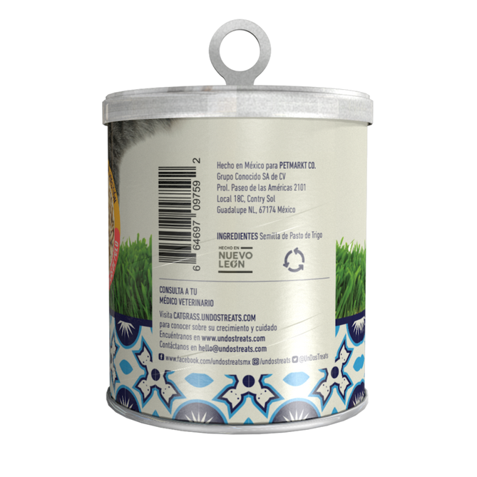 CAT GRASS SEEDS - PASTO DE TRIGO PARA GATOS 150GR - UN DOS TREATS