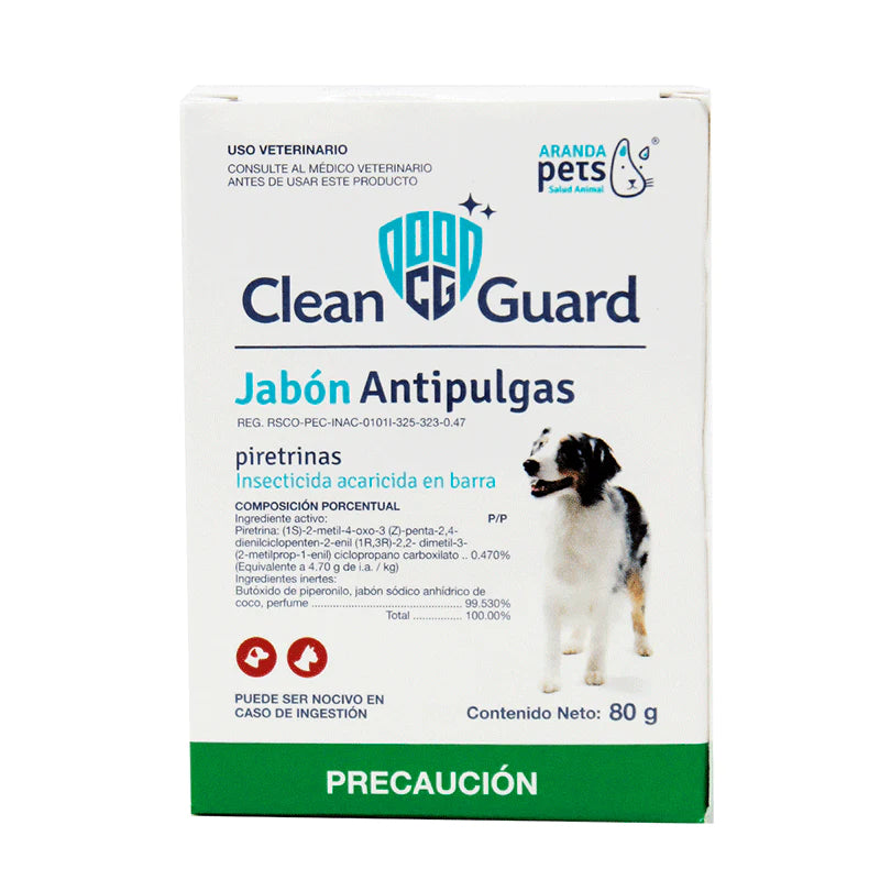 Jabón Anti-Pulgas Clean Guard