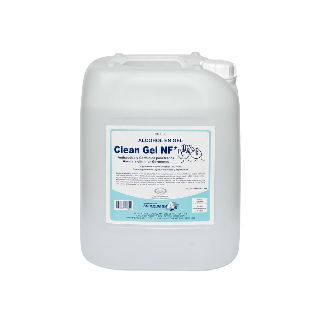 Clean Gel NF* FARMACEUTICOS ALTAMIRANO