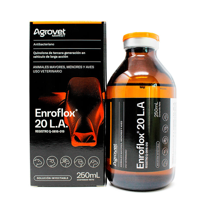 ENROFLOX 20 LA 250ML VETERMEX - AGROVET
