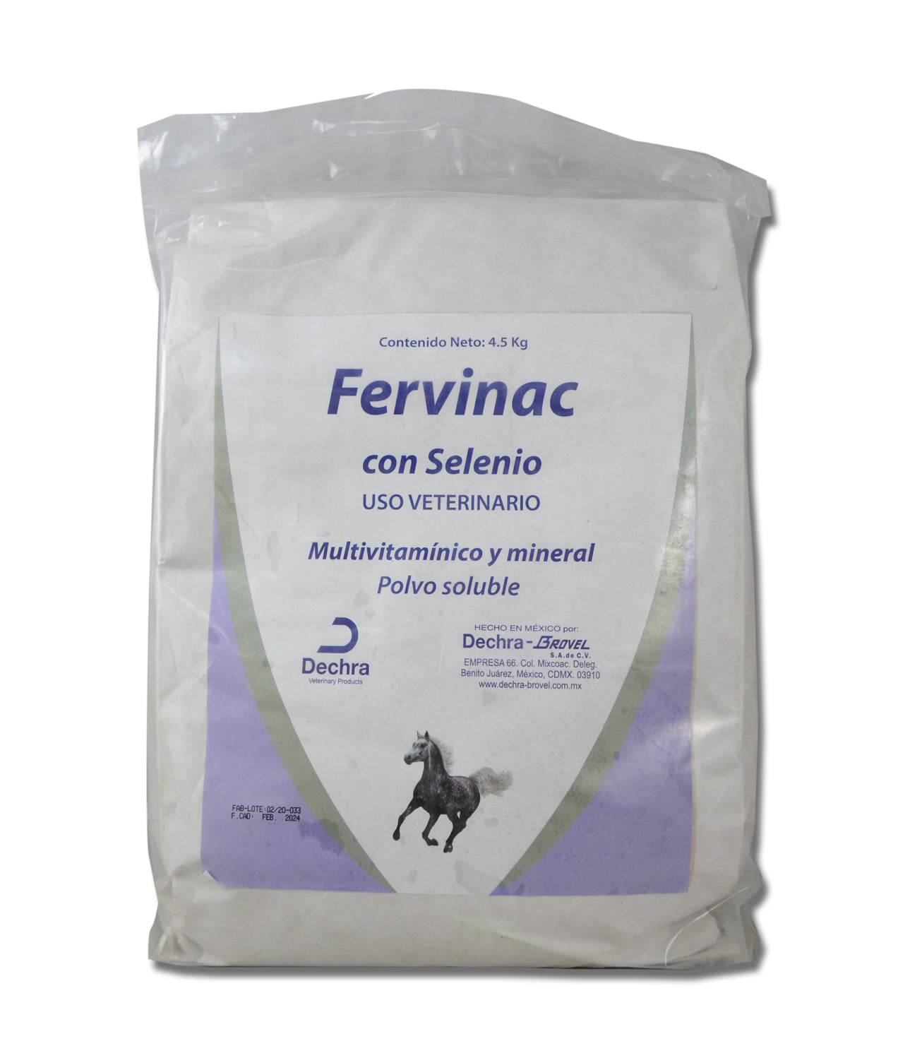 FERVINAC CON SELENIO - DECHRA BROVEL