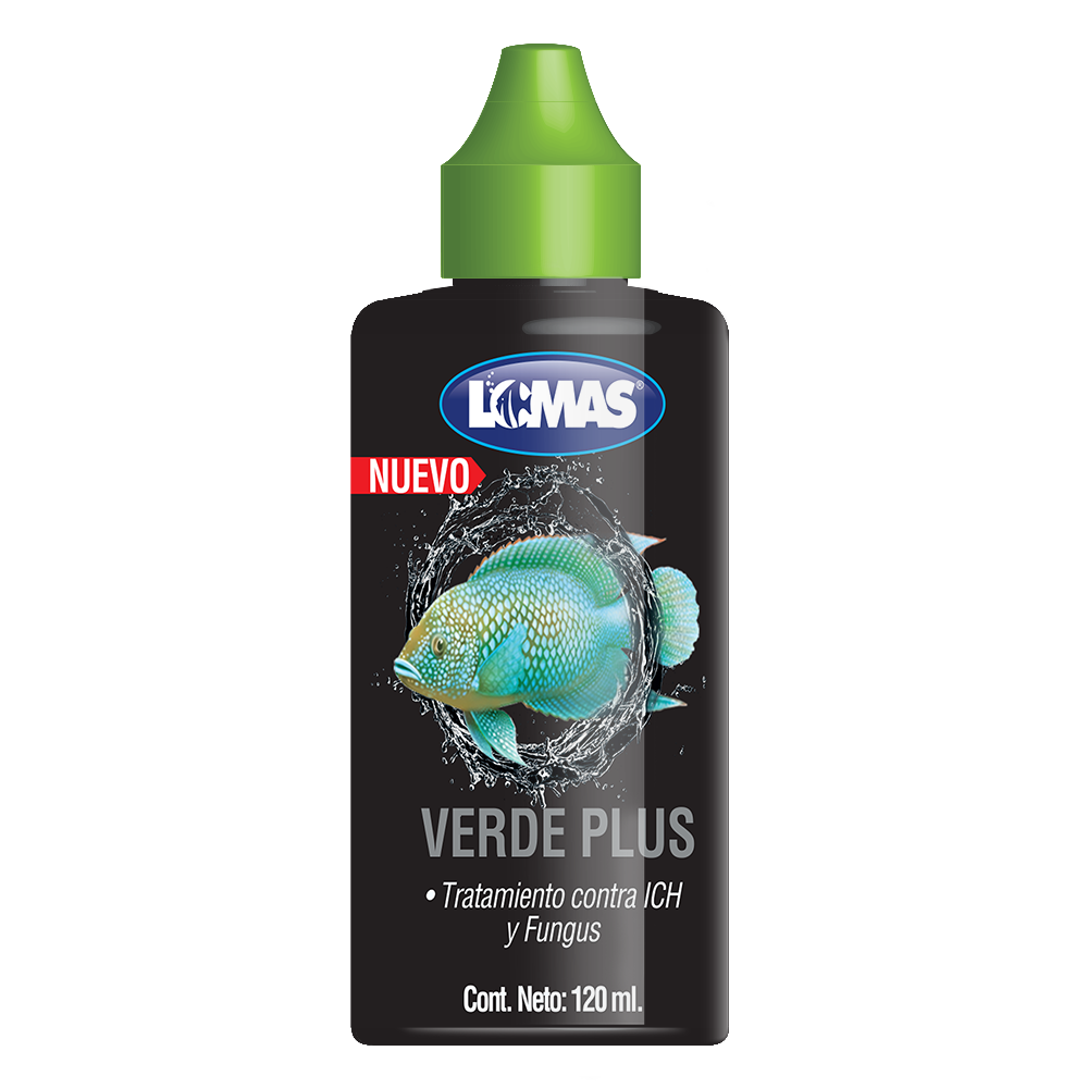 VERDE PLUS PARA PECES