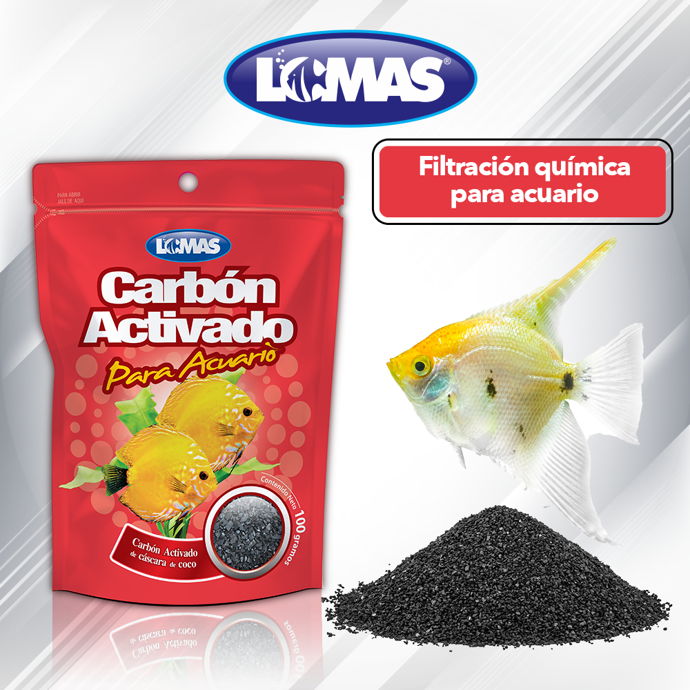 CARBON ACTIVADO 3.52 OZ. (100 GR.)