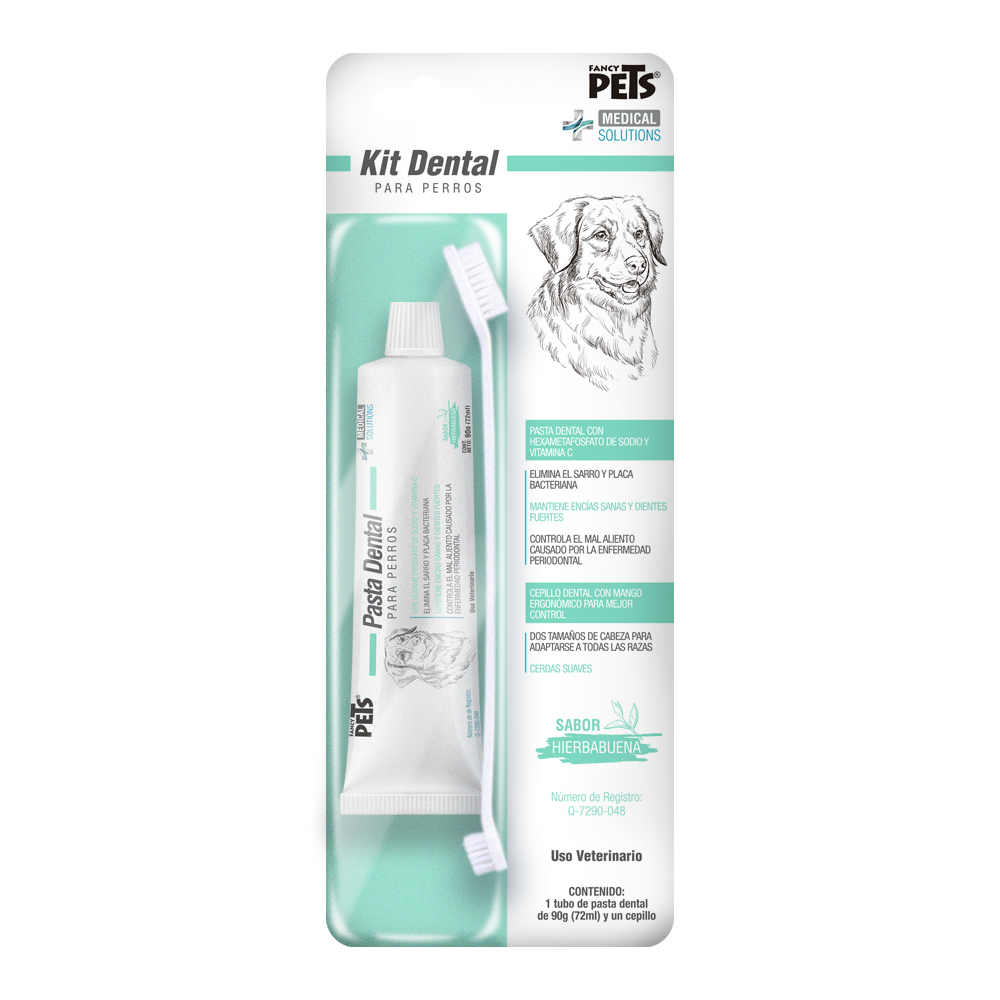 MS KIT DENTAL ANTISARRO PARA PERROS
