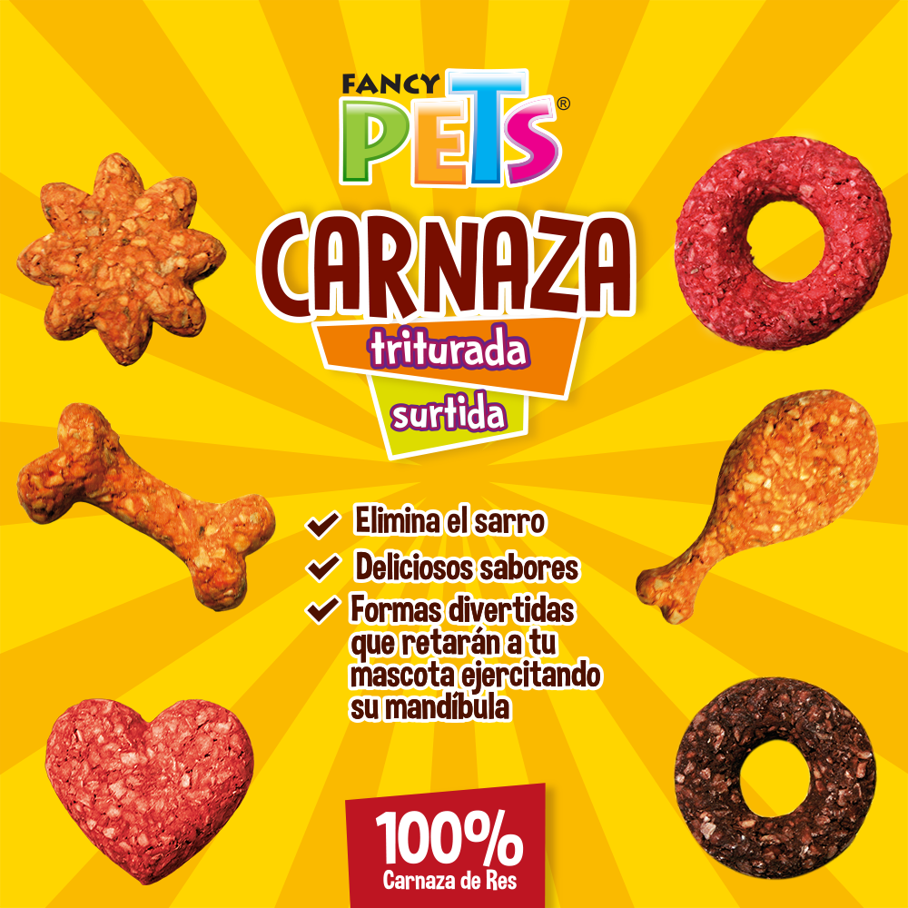 CARNAZA TRITURADA CAJA C/50 PZ