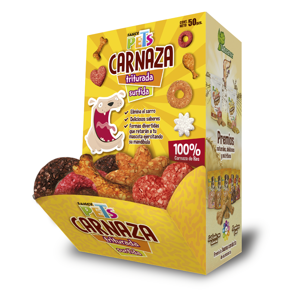 CARNAZA TRITURADA CAJA C/50 PZ