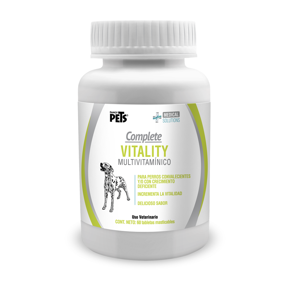 MS COMPLETE VITALITY P/PERROS - 60 TAB