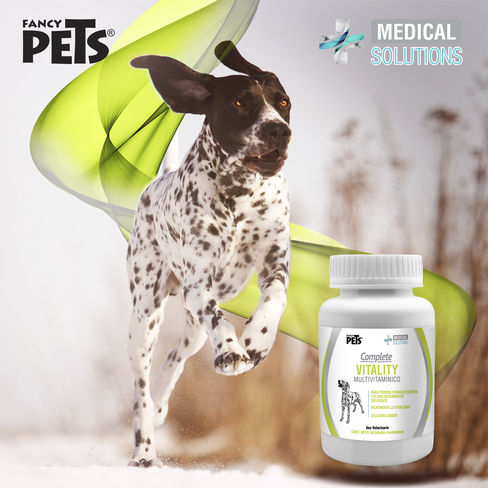 MS COMPLETE VITALITY P/PERROS - 60 TAB