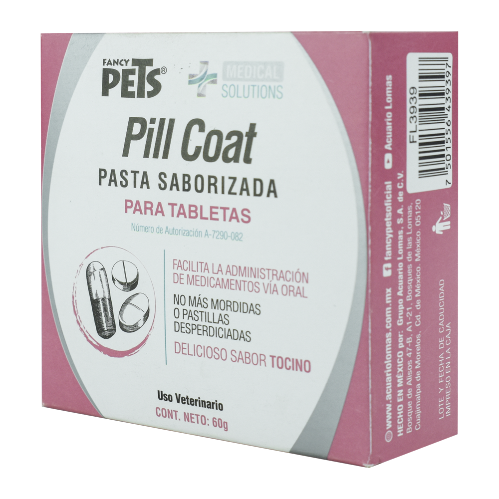 PILL COAT PASTA SABORIZADA P/MASCOTAS 60 G