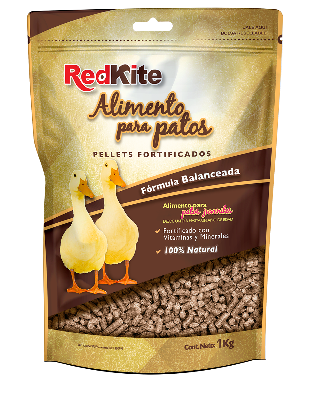 ALIMENTO P/PATOS JUVENILES 1 KG