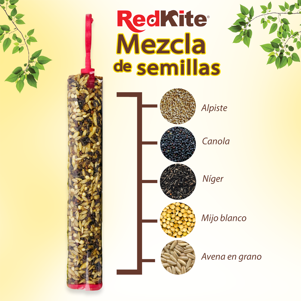 BARRITA DE SEMILLAS P/LORITOS Y NINFAS - 2 PZ