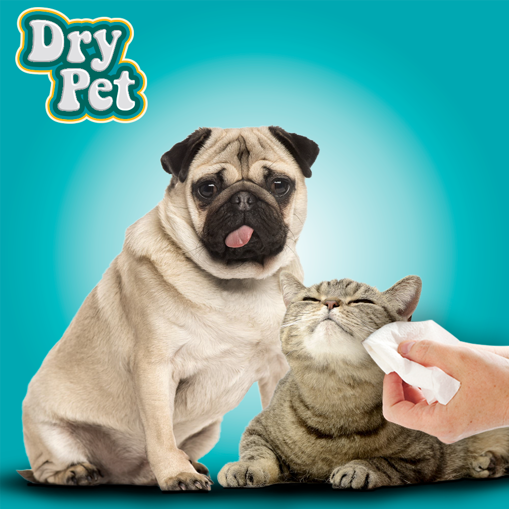 TOALLITAS HUMEDAS P/PERRO Y GATO - 40 PZ