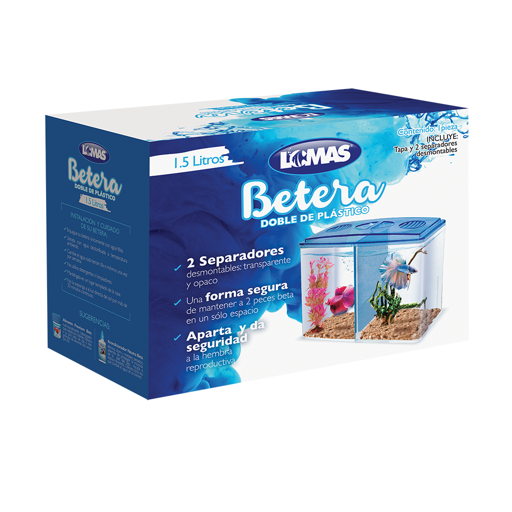 BETERA DOBLE DE PLASTICO 1.5 L