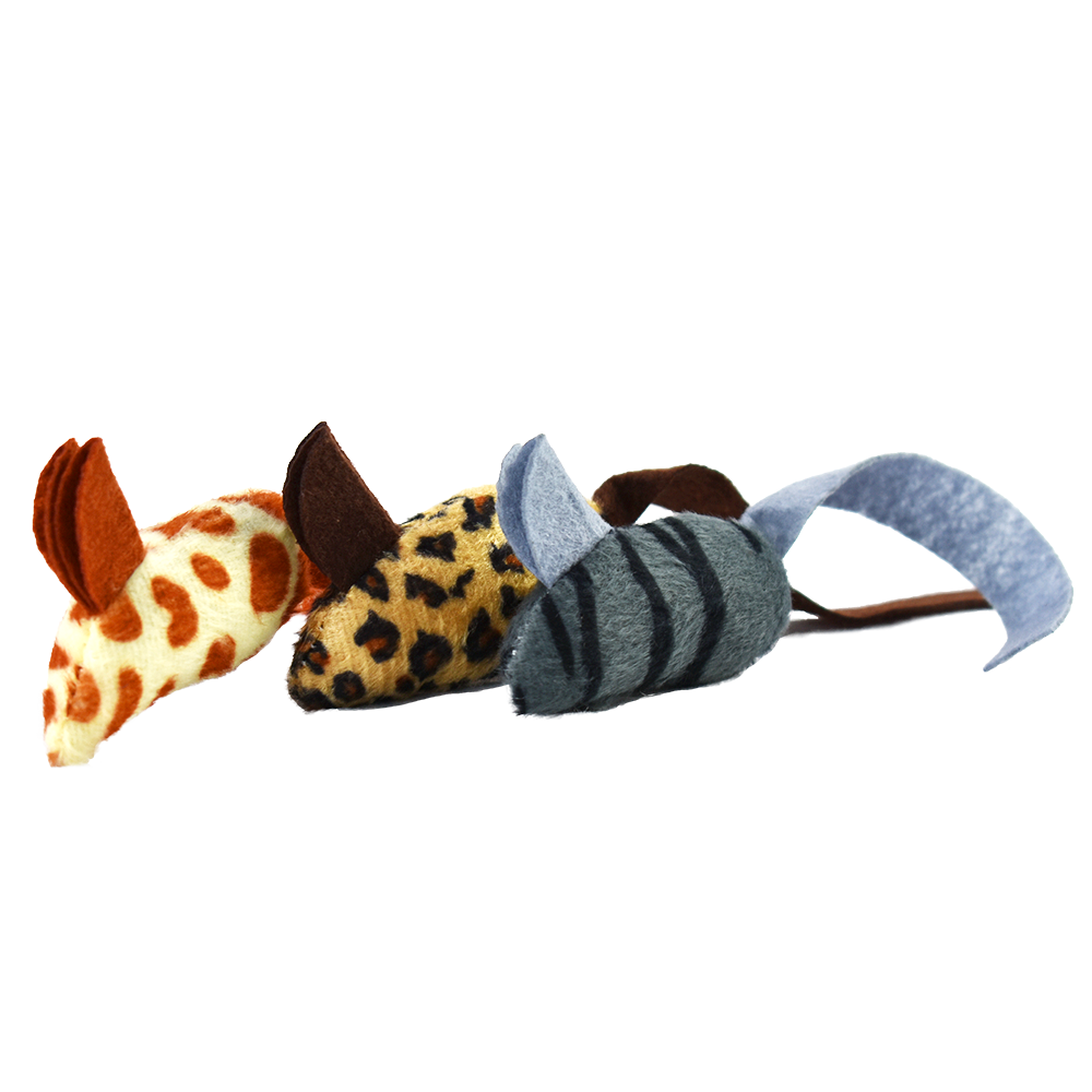 JUGUETE RATON NATURANCE - 3 PZ