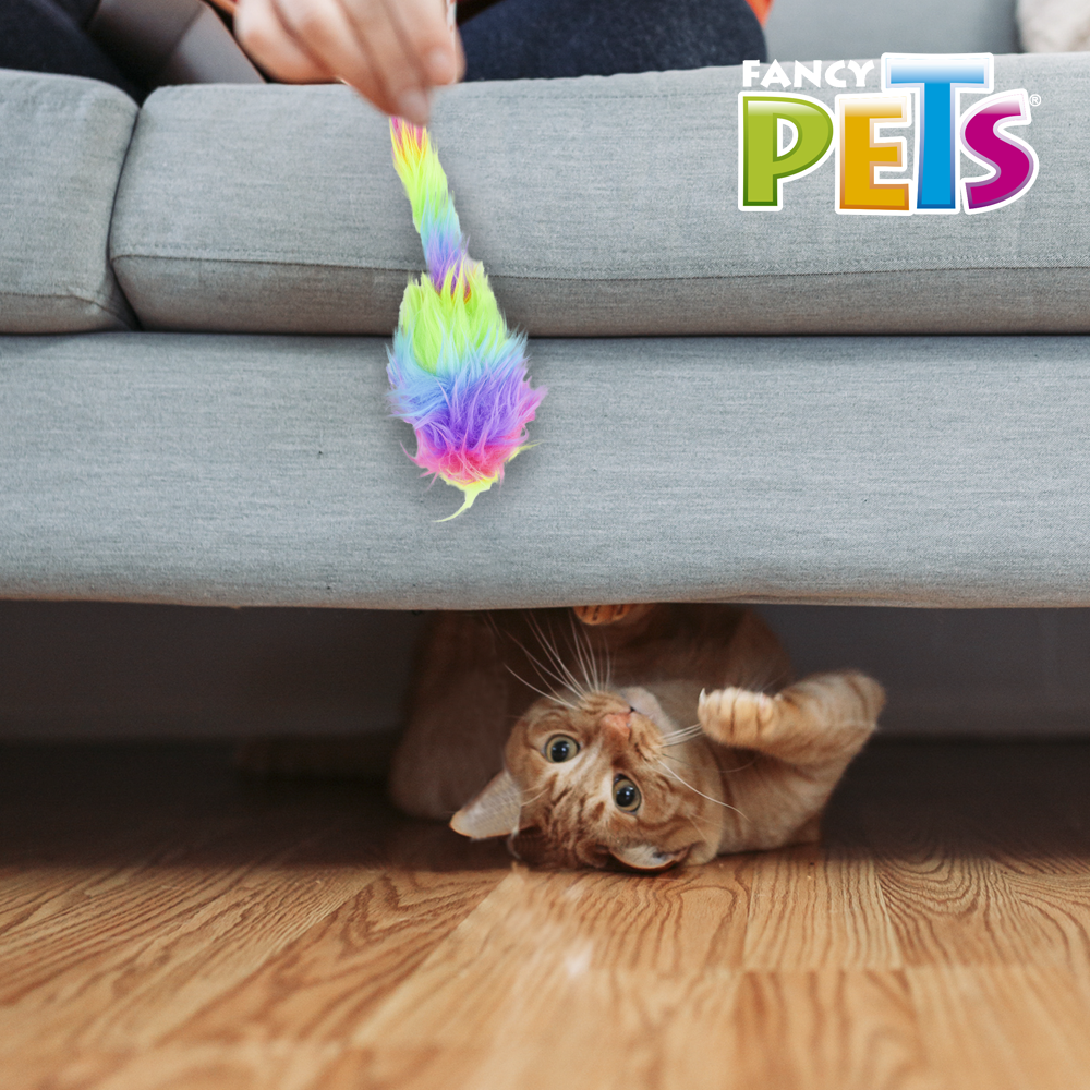 JUGUETE RATON ARCOIRIRS CATCH FANCY PETS