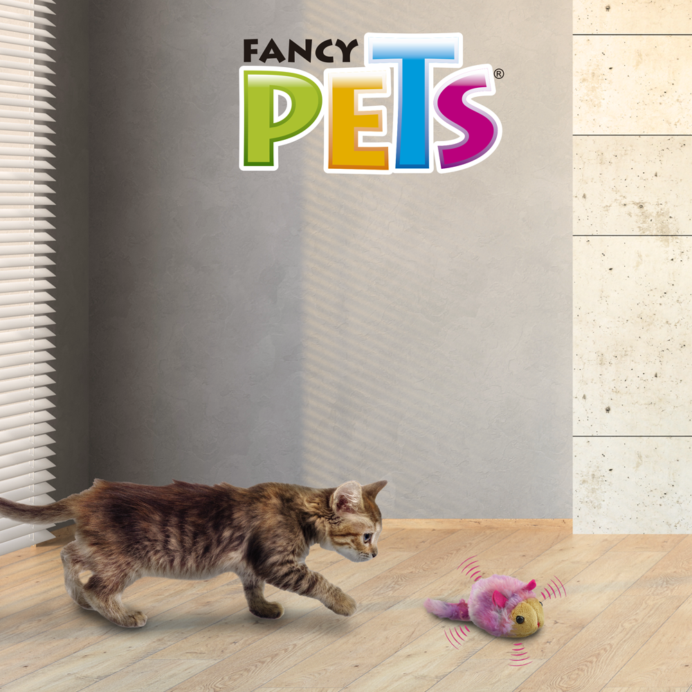 JUGUETE RATON VIBRO CATCH FANCY PETS