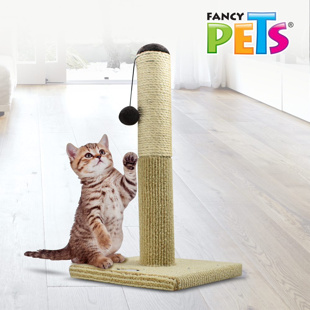POSTE RASCADOR P/GATO 55 CM FANCY PETS