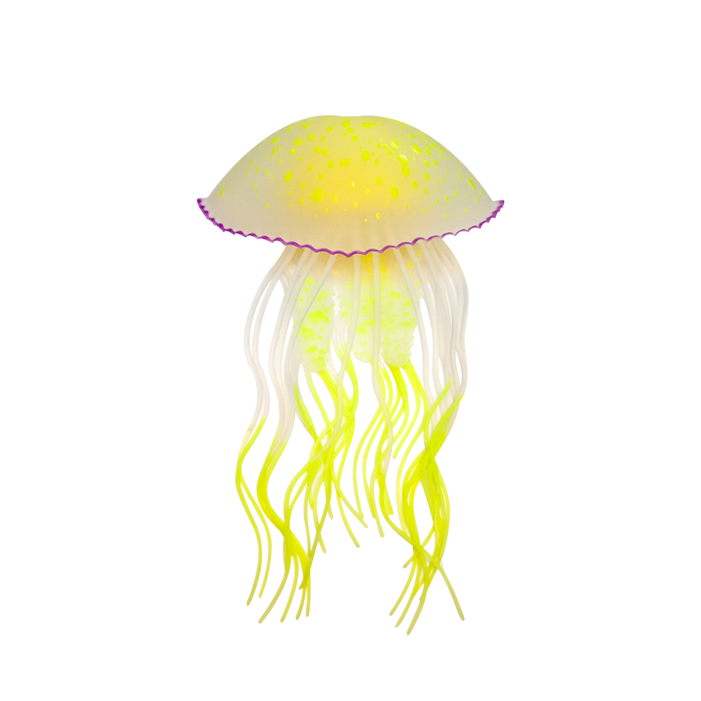MEDUSA FLUORESCENTE CARIBE DE SILICON