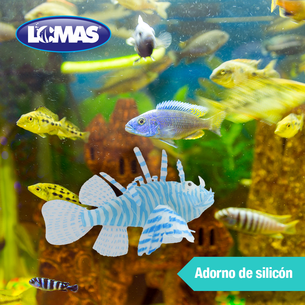 PEZ LEON FLUORESCENTE GDE COLORES SURTIDOS