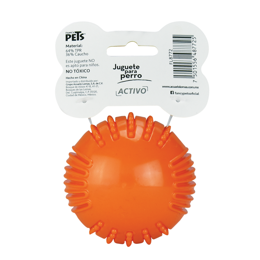 JUGUETE BOLA C/PELOTA DE TENIS FANCY PETS